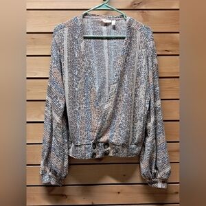 Willow & Root Blouse Size L